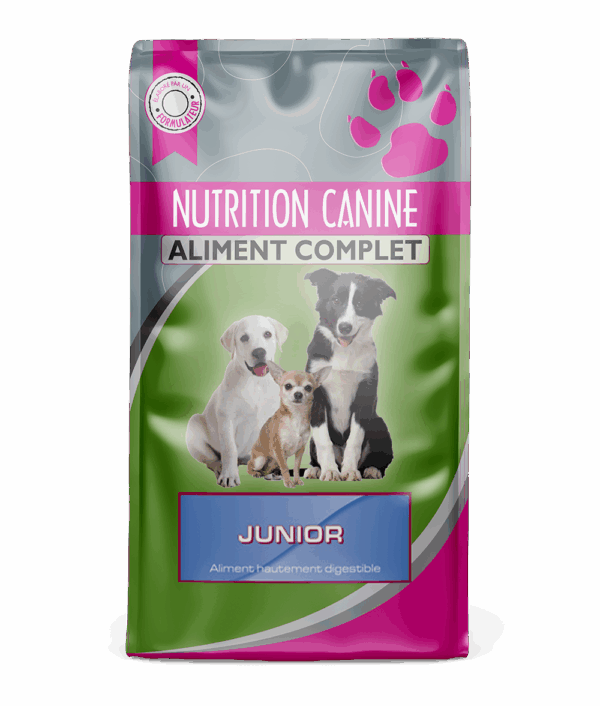 PROBAL - mockup pack NUTRITION CANINE JUNIOR